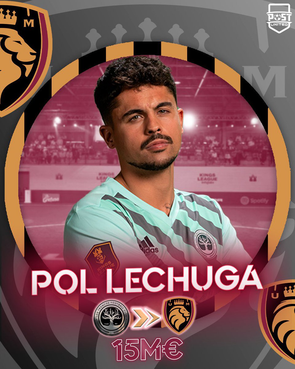 postunited's tweet photo. 👏 FICHAJAZO

😳 @UltMostoles paga 15M€ a @LosTroncosFC_ por Pol Lechuga https://t.co/XzNKfdS72z