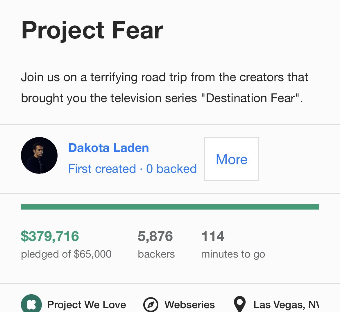 Project Fear on Twitter "RT ChelseaLaden ️ A little less than 20 minutes left to contribute