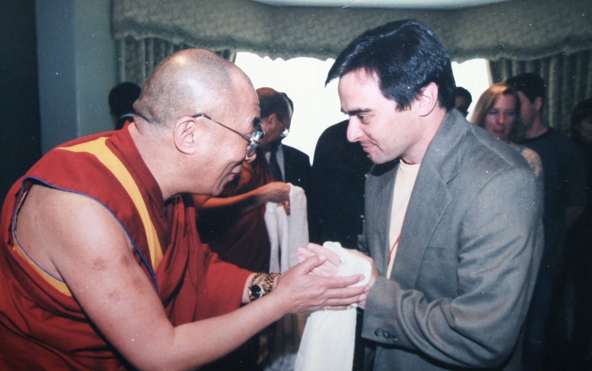 I still remember the surprise of being asked. But, for the record, it tasted like Fritos. #dalailama