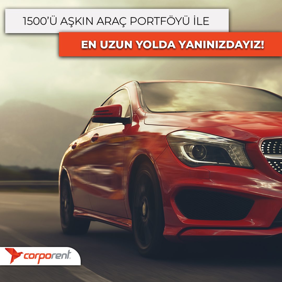 Uzun dönem araç kiralama fırsatları 1500’ü aşkın araç portföyü ile Corporent’te sizi bekliyor. Web sitemizi ziyaret edin kolayca teklif alın.