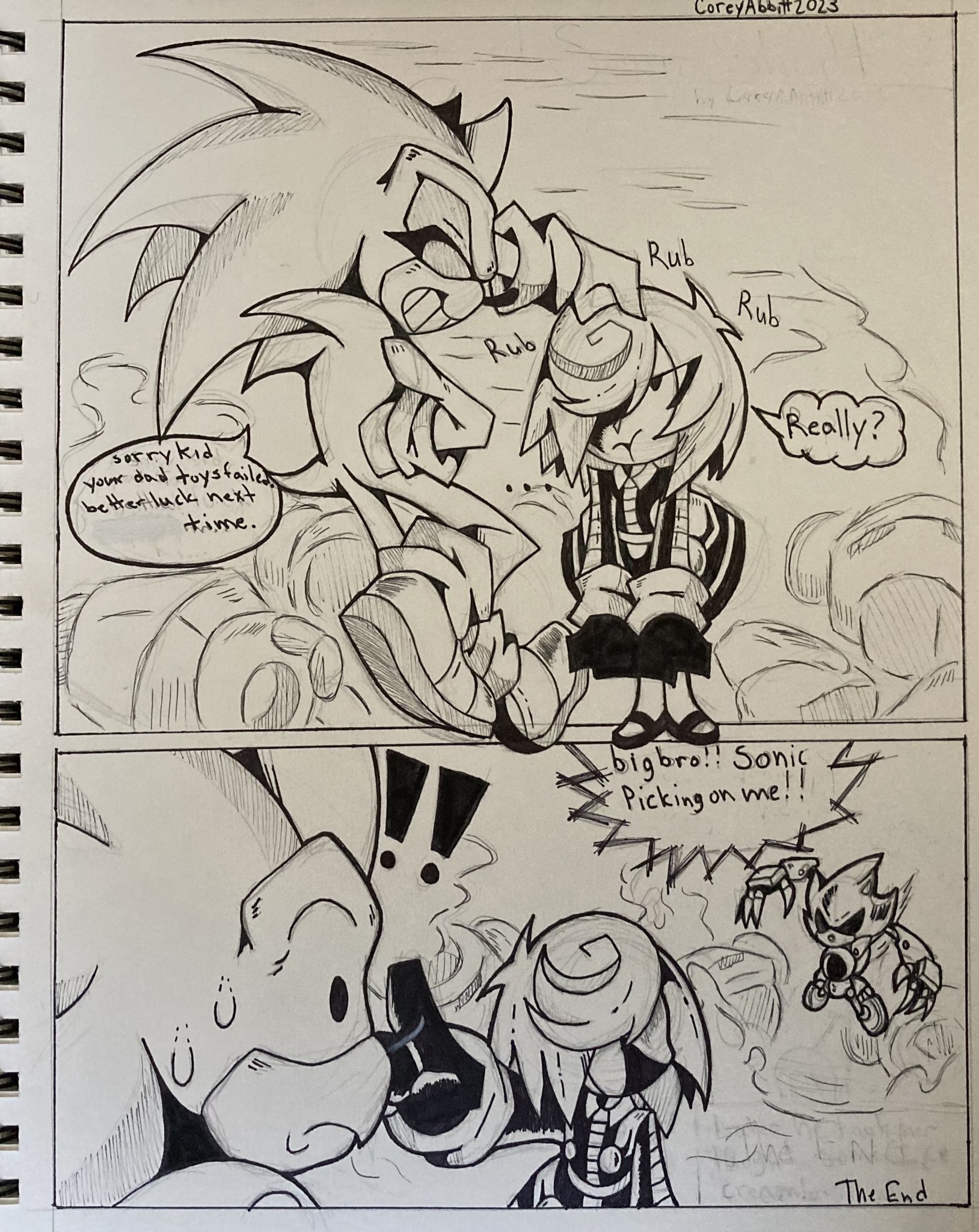 sonic the hedgehog, shadow the hedgehog, and silver the hedgehog (sonic)  drawn by liyuconberma