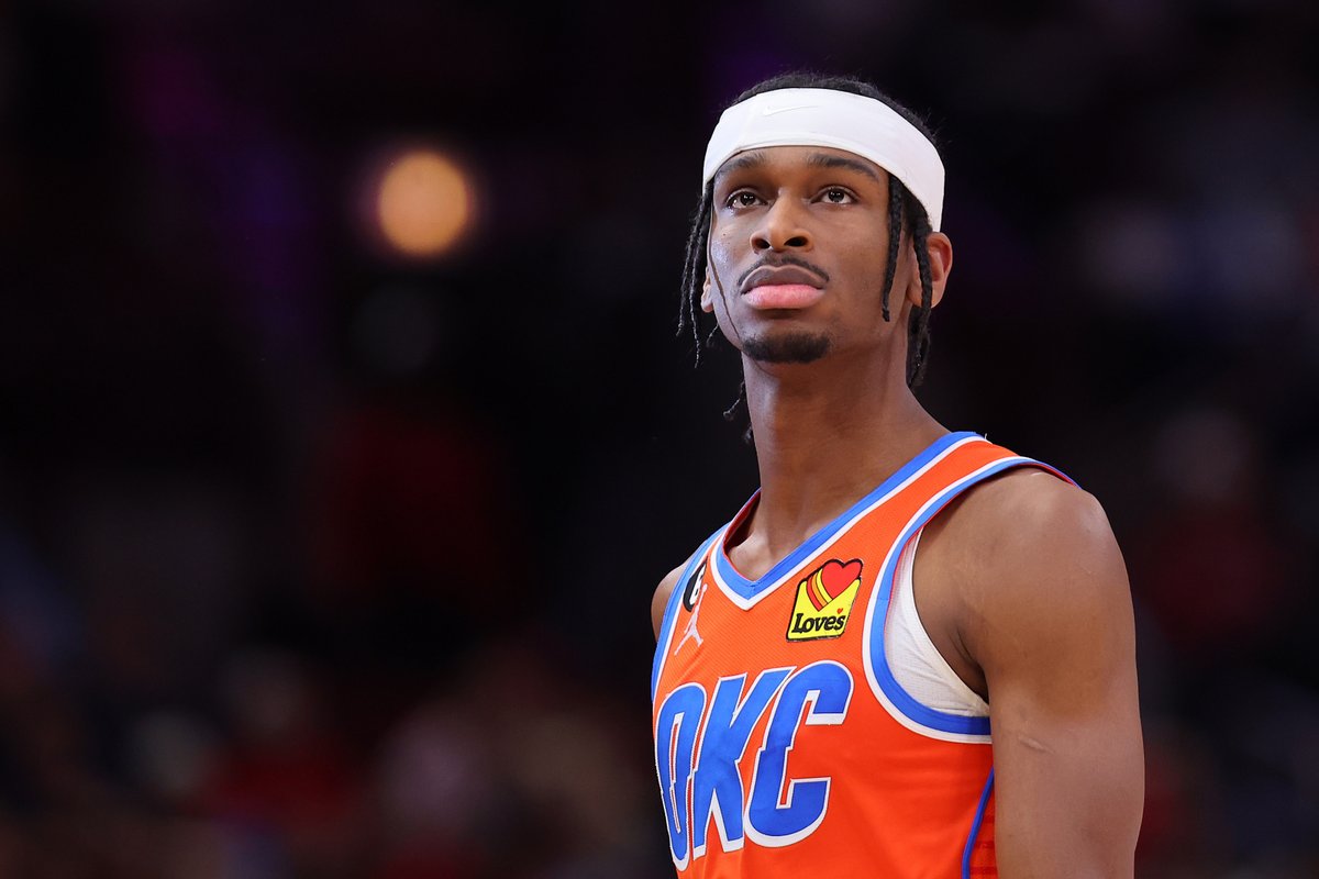 BrandonRahbar's tweet photo. Players to average 30 points, 4 rebounds, 5 assists, 1 steal and 1 block on 50% FG in NBA history:

Michael Jordan
Michael Jordan
LeBron James
Shai Gilgeous-Alexander https://t.co/d515GyXwP1