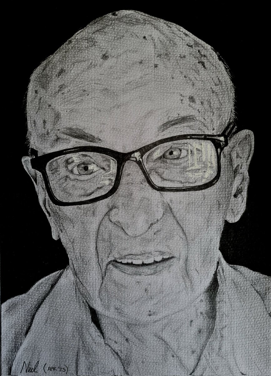 I dedicate my latest drawing to the memory of the great Max Rosenthal, may his caring nature and natural comic genius be an inspiration to us all. <a href="/PhilRosenthal/">Phil Rosenthal</a> thank you for introducing the world to the legend you call Dad