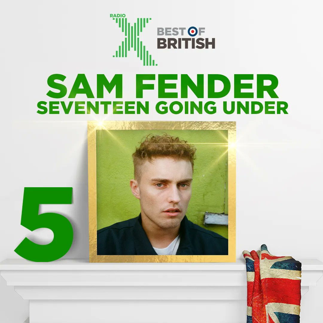RadioX's tweet photo. Last years winner! 🏆 It's Seventeen Going Under by @samfendermusic at number 5! 

Tune in to the Best of British top 10 with @GlobalPlayer 👉 https://t.co/P2oKwTYOIr https://t.co/HnedozmQcm