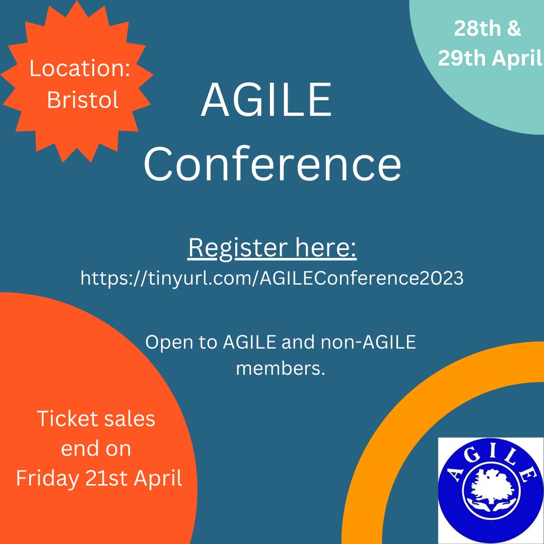Come join us at <a href="/AGILECSP/">AGILE</a> Conference in Bristol to hear from a fantastic line-up of speakers. 

Topics include; Frailty, sarcopenia, strength training and more...

Register here by 21st April: tinyurl.com/AGILEConferenc…

Open to members &amp; non-members.

#physiotherapy #olderpeople