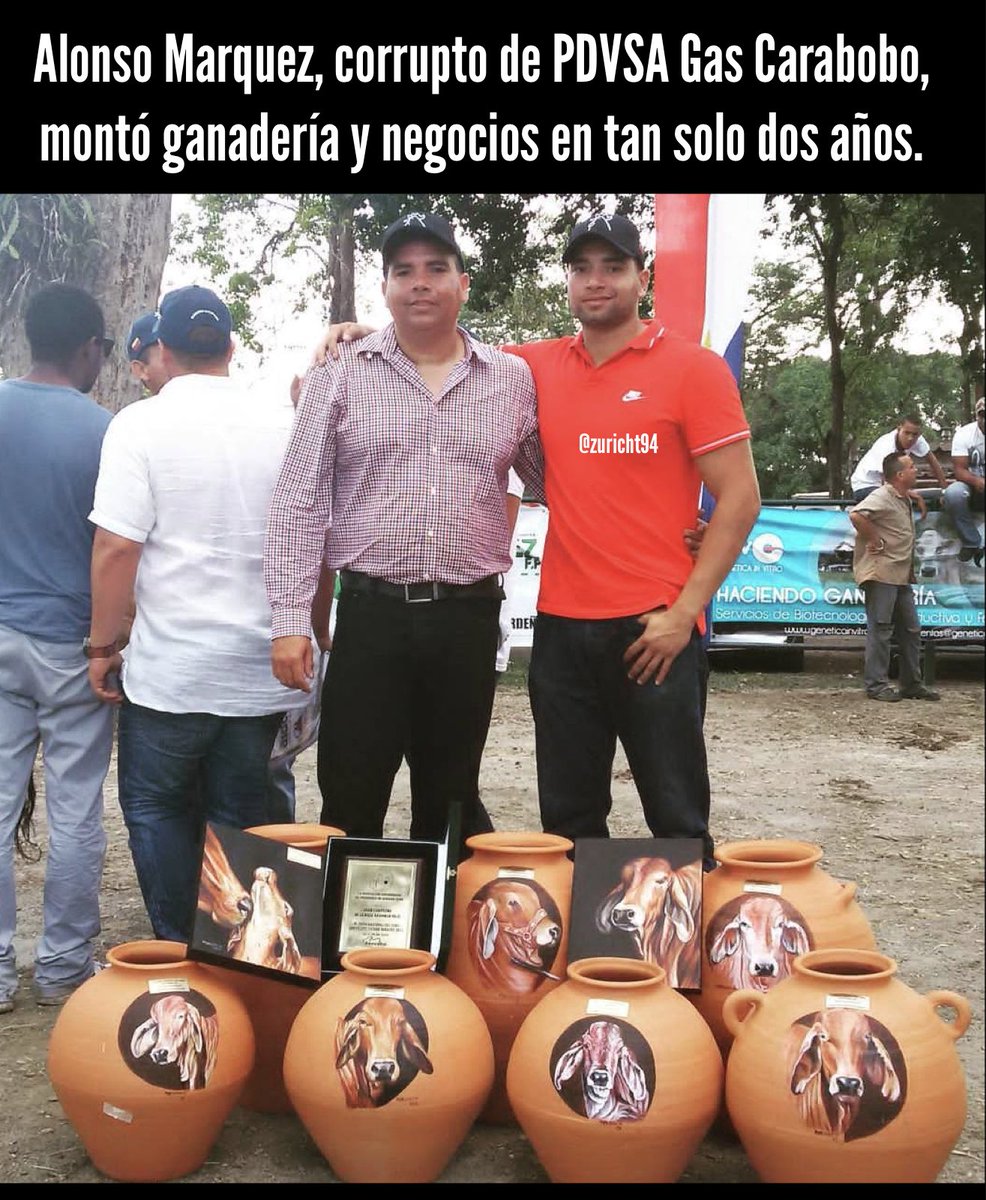 zuricht94's tweet photo. De mendigo a millonario.

Muchos recuerdan la “triste” historia de vida Alonso Márquez, esa que siempre contaba: “yo era taxista y esperaba en los Mc Donalds que la gente comiera y dejara algo en la mesa para entrar y comermelo”…
Hoy Alonso y su hermano Alberto Márquez se hicieron millonarios gracias a PDVSA Gas Carabobo, no trabajando precisamente.