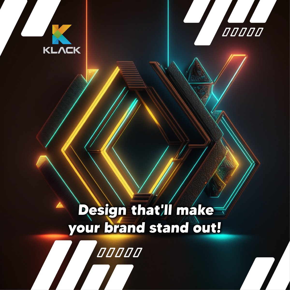 FireNeuron's tweet image. Design that'll make your brand stand out! Our team of designers is dedicated to creating designs that are both beautiful and effective. Visit Klackarts.com or DM us for more info.

#design #brandingstrategy #graphicdesign #creativeagency #branding