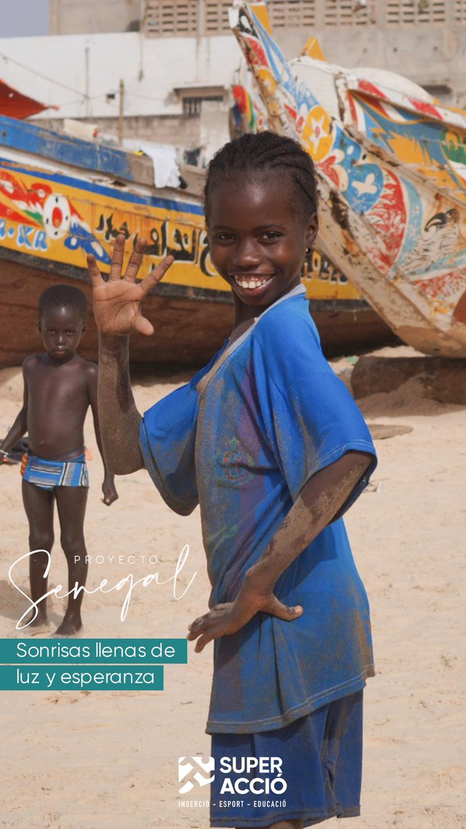 Sonrisas que ilusionan. Senegal.