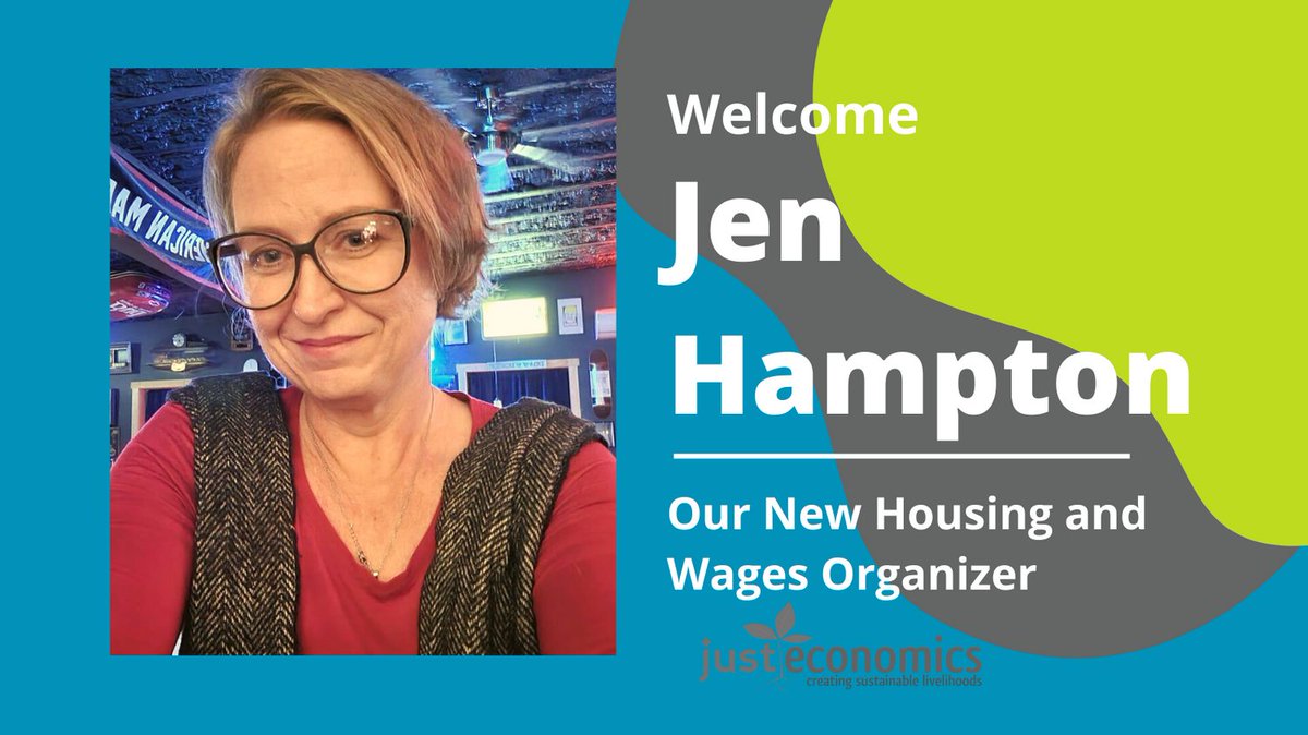 Please join us in welcoming Jen Hampton to the Just Economics staff! Jen is the new Housing and Wages Organizer and we are so happy to have her join the JE family! #newteammember #sohappyyouarehere # #welcome #asheville #organizing #advocacy #housing #wages #organizer