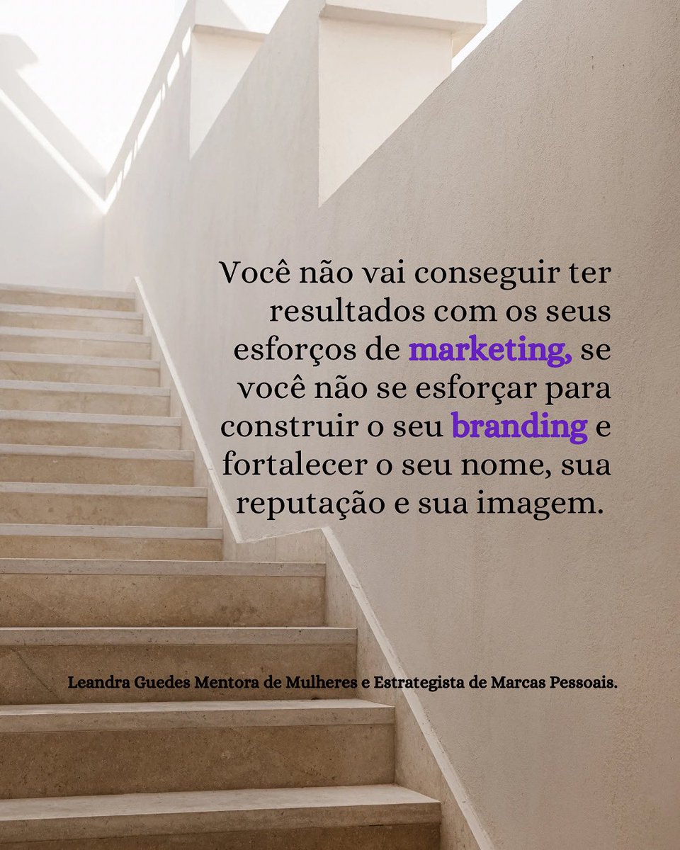 LeandraGuedess's tweet photo. Sem branding você e o seu negócio não conseguem se conectar em um nível mais profundo com o seu cliente. Sendo assim o seu marketing não lhe trará os frutos que deseja colher. Antes de vender, foque na construção do seu nome e da sua reputação. #branding #MarketingDigital https://t.co/PzEDhEbKOn