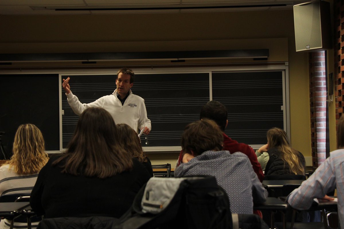 Tri-M and NHS headed to Penn State to meet with professors about Leadership! We met with Dr. Drane and Dr. Ferguson (Penn State Blue Band directors), Dr. Eury (Professor of Ethical Leadership, Smeal College of Business), and Dr. Kiver (Director of Choirs.) #hpsdawesome