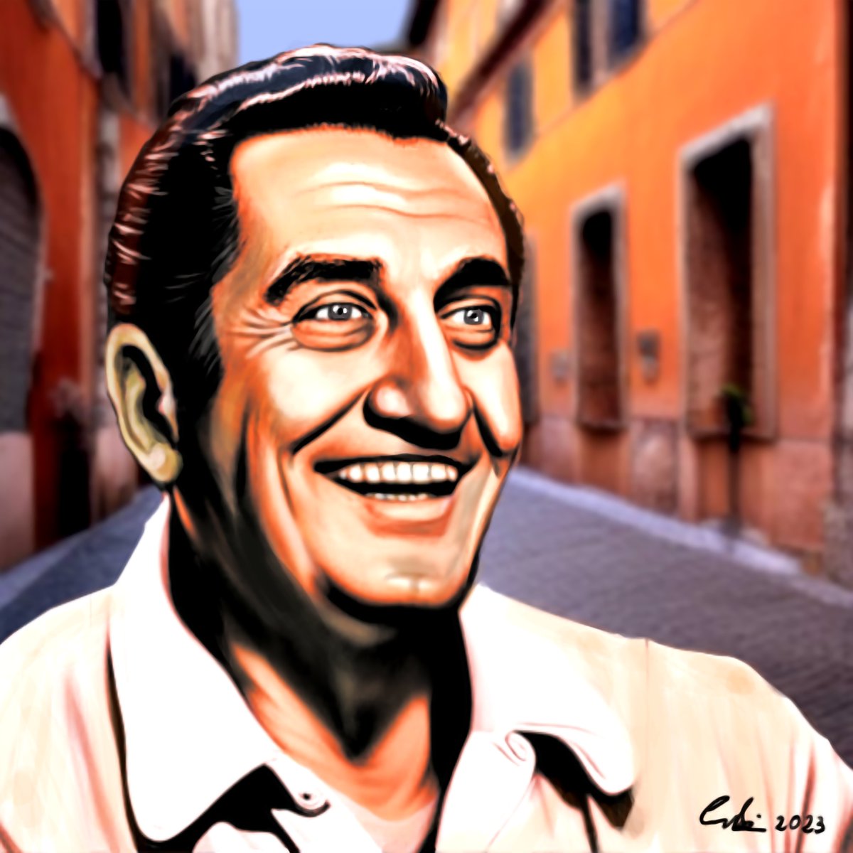 #albertosordi #fanart #tribute #madeinkrita #krita #greatactors #greatitalianactors #star #movie #cinema