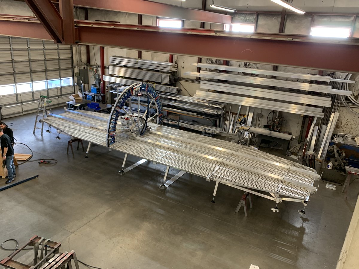 BrickSolutionWA's tweet image. Are you looking for safer, more efficient refractory installation for torpedo ladles? The Torpedo Ladle Bricking Machine reduces set up time by two times and increases revenue during major repairs for improved ROI.
#BrickingSolutions #TorpedoLadle #RefractoryLining