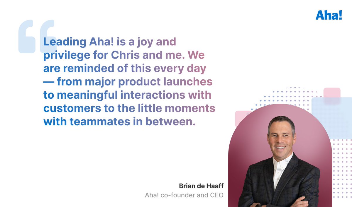 aha_io's tweet photo. We are looking back at 10 years of Aha! .... and feeling a little emotional. 🤗

https://t.co/iGJaIipQ9f https://t.co/61NyNEL5FK
