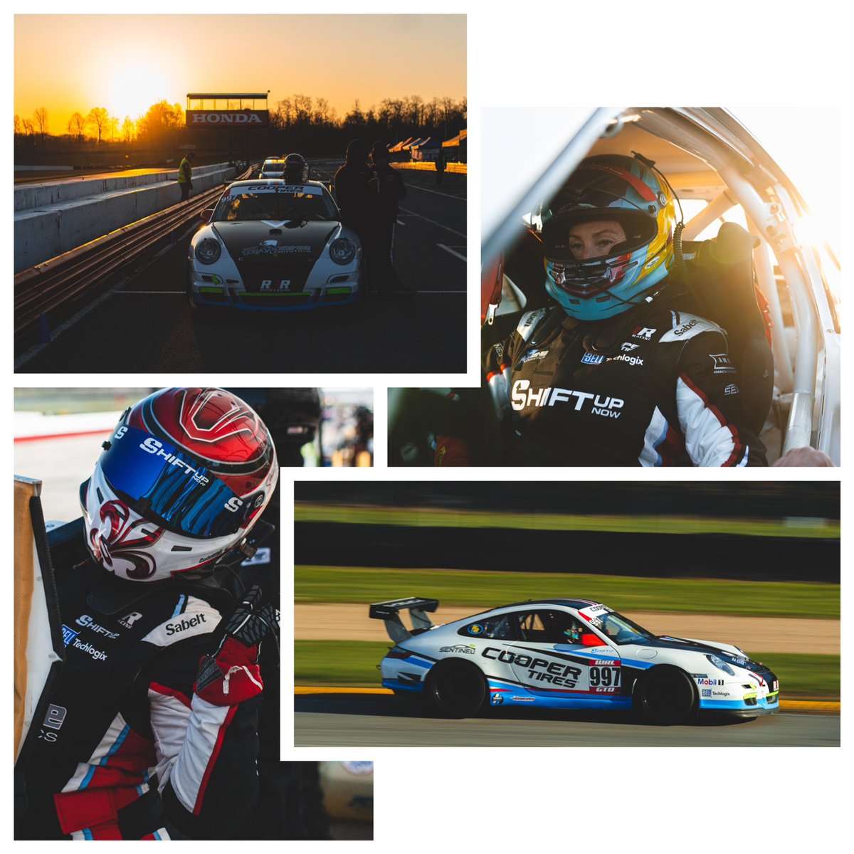 ShiftUpNow's tweet image. Who follows us for #RaceCarPhotos? 😁

The @Round3Racing @BellTechlogixHQ photo album featuring our trio of Racers in the #TeamCooperTire #PorscheCupCar has been updated! 

shiftupnow.com/photo-gallery/…

#ShiftUpNow #WomenInMotorsport #JoinBellGoFast #FundingFemaleAthletes