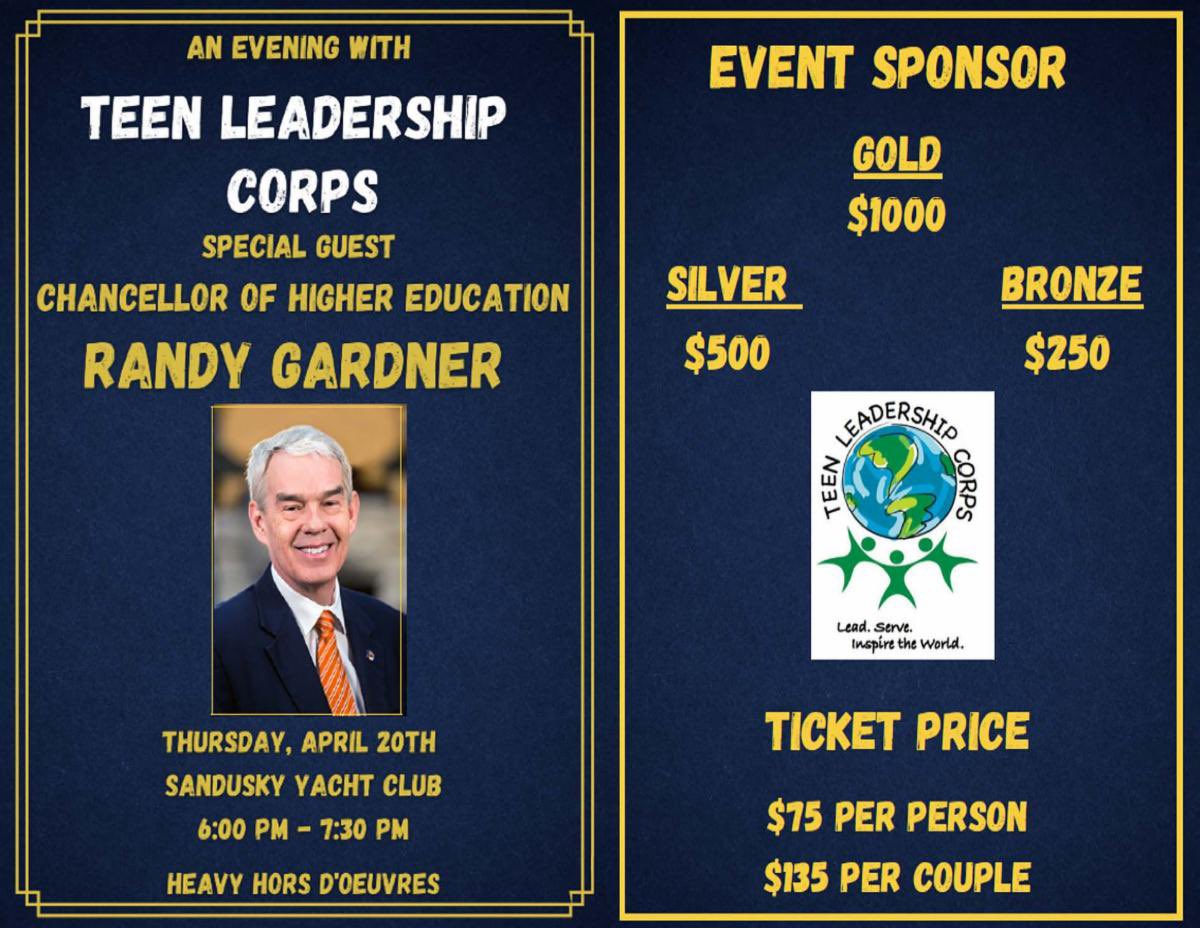 We hope you can join us and support TLC. Please RSVP to matt@teenleadershipcorps.org