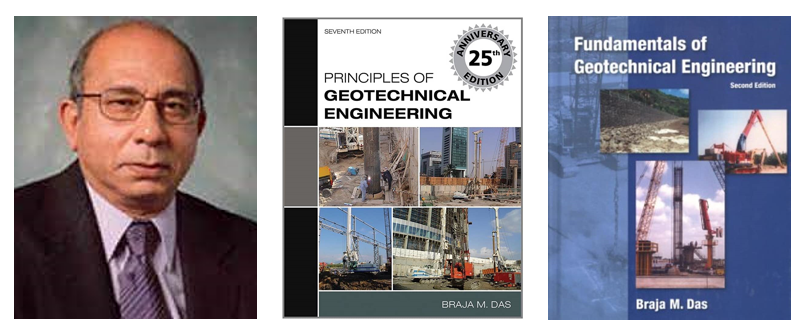 CivotecTraffic's tweet photo. It is with deep sorrow to know that Prof. Braja M. Das has passed away in April 5, 2023. He was best known for his publications and textbooks in soil mechanics and geotech. engineering. He will be greatly missed  for his contributions to the field of geotech. engineering. https://t.co/zcvMAsOwby