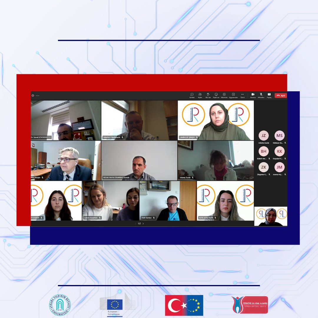 DigitalHealthPl's tweet photo. Prof.Dr.Servet Soygüder gave a Digital Youth Life Health Platform workshop at the Transnational Project Meeting-2 on 13.03.2023. It was held online with our participants from abroad. https://t.co/y3Ukfl9kHW