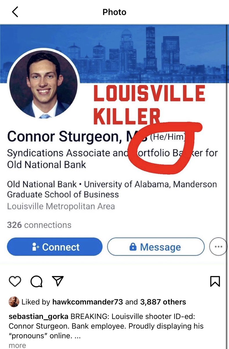 Shooter in Louisville ID’d
#hehim