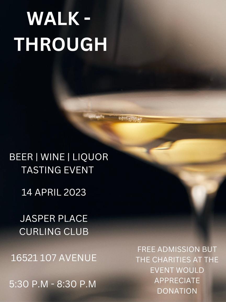 My friend organizes these every year. It's free with a donation to a charity. There will be a bunch of them there to choose from and oh yeah, some tasty samples #yeg #yegwine