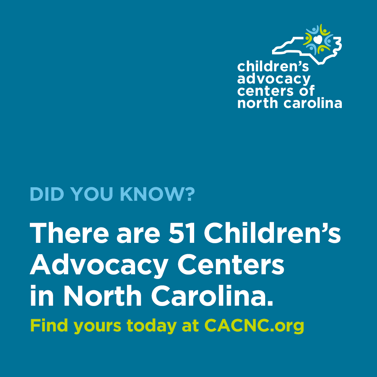 Join the 51 CACs in North Carolina in the fight against child abuse! Learn how to report today. #HopeInAction CACNC.org/report