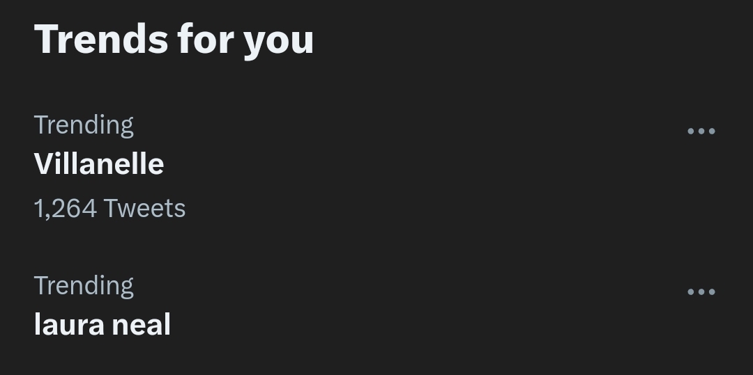 snakeplant17's tweet photo. Hahahaha, the only way Laura Neal can ever make her name trend. By #killingeve fans telling her #fln https://t.co/38EE5rJocv