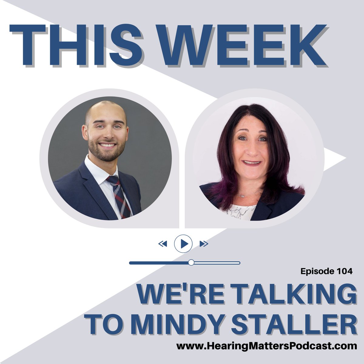 ‼️ NEW EPISODE TOMORROW ‼️

🎙️ We spoke with Mindy Staller, AuD on the importance of training and the evolution of hearing technology.  

Join us: loom.ly/LOyqp9g

#HearingMattersPodcast #Podcast #HearingMatters #HearingAids #audiology #audiologist