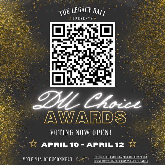 Bleu Devils the time is here😈 Voting is now open for the DU Choice Awards! Login to BleuConnect using the link in our bio to make your choice(s) be known. Voting is open til Wednesday.🏆 Then, join us on the Bleu Carpet April 20th for the award show and after party!🥳💙