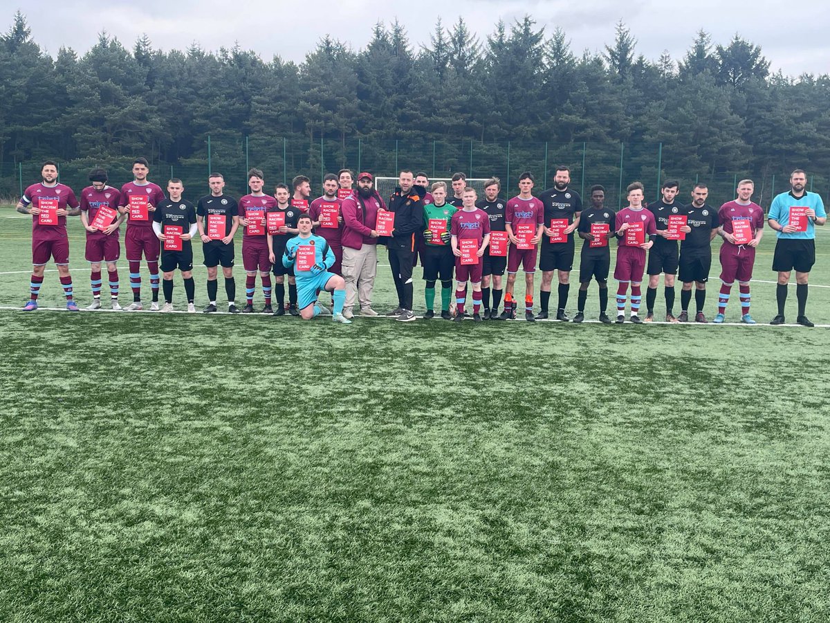 We are proud to have been supporting the show racism the red card campaign in our recent games. <a href="/SRtRCScotland/">Show Racism the Red Card 🏴󠁧󠁢󠁳󠁣󠁴󠁿</a>
