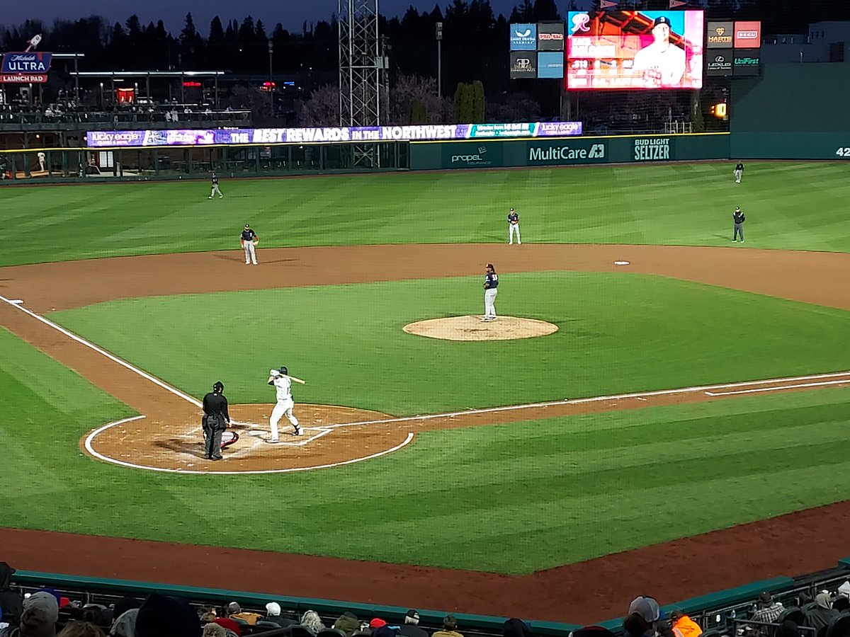 What a thrilling opening night at Cheney ! ⚾️🎉 We had an amazing time.