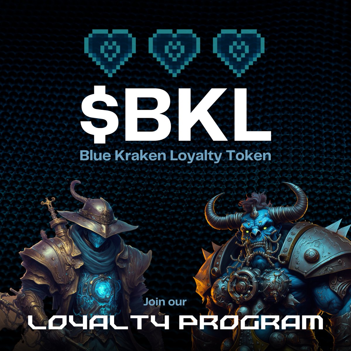 New $BKL (Blue Kraken Loyalty) contract dropping April 11th, 2023 at 6:30 am (CET)! ⏰

Contract ID:
0x228Ee1332CfEC2aB1363C4a50F8B3Bc6e697F369

#BlueKrakenOnline #BlueKrakenLoyalty #LoyaltyProgram #Token #NFTs #CryptoGaming #MMORPG #PixelStyle #BKO #Community #SustainableEconomy