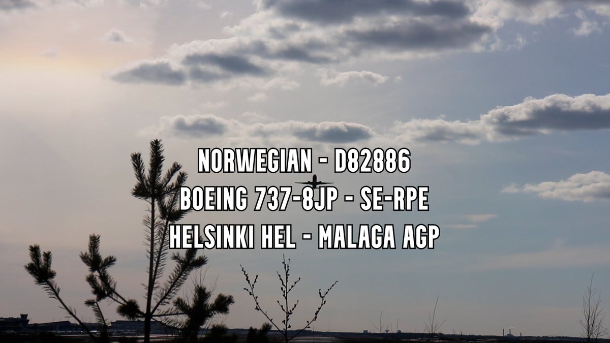 Spotted a few aeroplanes near Helsinki-Vantaa airport. Watch at: https://t.co/uD5OppLh1b Operators spotted: #Icelandair #Norwegian #Scanwings and #Pegasus. Planes: #Boeing #Embraer. Routes to/from: #Helsinki #Reykjavik #Malaga #Sion #Istanbul #Aviation #Planespotting https://t.co/CD40Uujli4