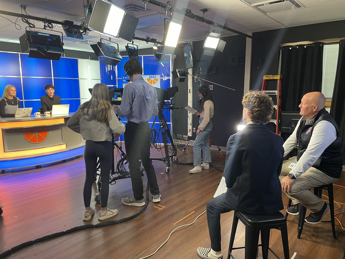 A little sports recap with Bobby and KAD, with Wyatt cueing up to interview superintendent Mr. Raiff.