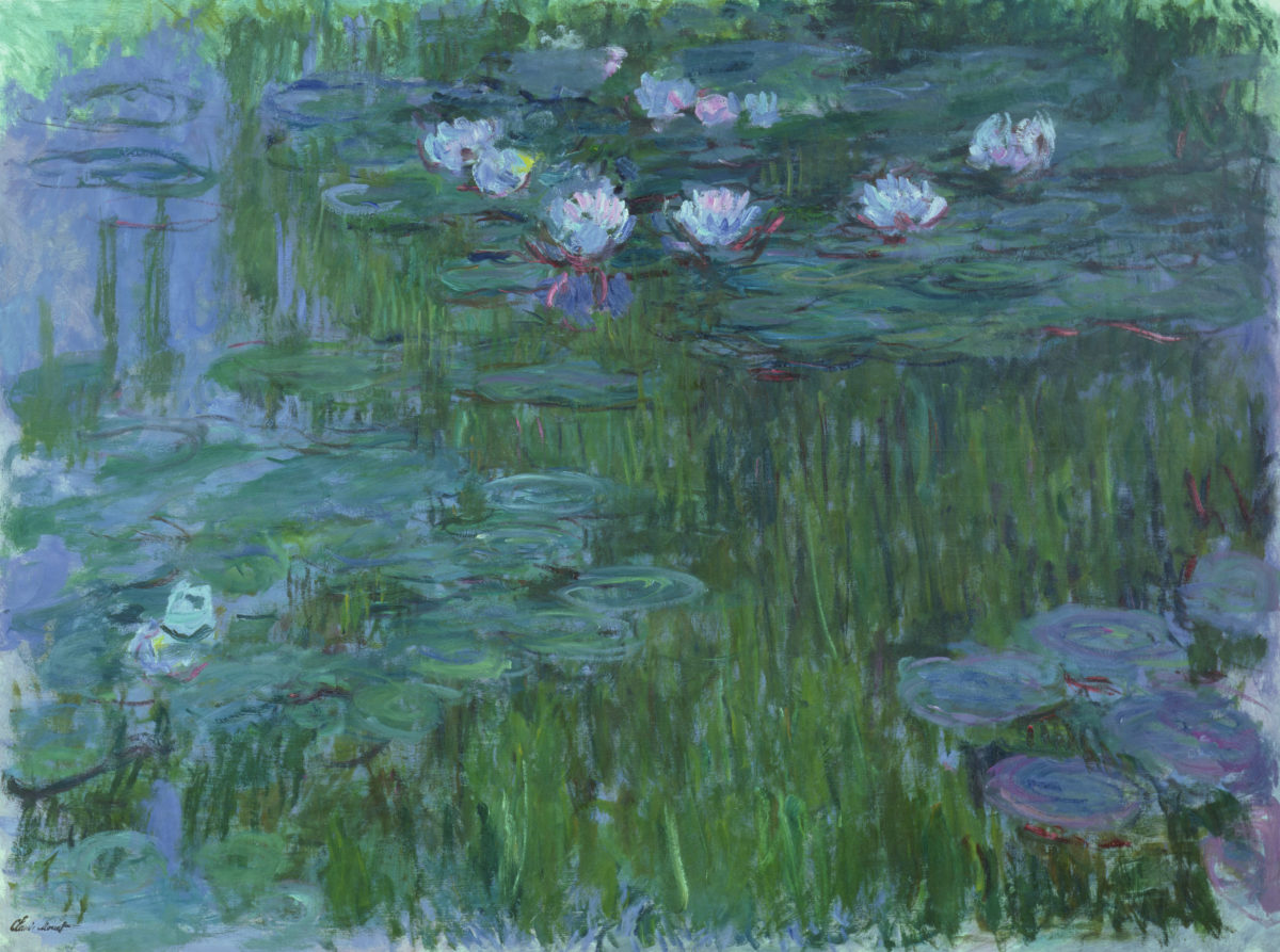 We love it when a ZMD plan comes together! @mobotgarden's own water lily expert Derek Lyle is featured @StlArtMuseum's current exhibition MONET/MITCHELL as the audio guide on this 1917-19 painting by Monet. Listen and learn more about Monet's own plants: slam.org/audio/monet-mi…