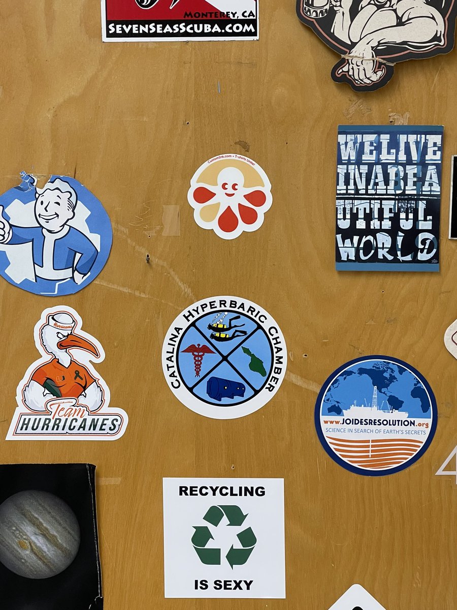 James Sturges (@jamessturges_) on Twitter photo Saw this gem of a sticker on a door at <a href="/um_rsmas/">Rosenstiel School</a> today. Crazy to think that my undergrad research with <a href="/USCWrigley/">Wrigley Institute for Environment & Sustainability</a> has lead to a PhD with <a href="/FIUEnvironment/">FIU Institute of Environment</a> and collaborations with UM. I hope everything is well on Catalina and no one makes any unexpected trips to <a href="/CatHyperChamber/">USC Catalina Chamber</a> Saw this gem of a sticker on a door at <a href="/um_rsmas/">Rosenstiel School</a> today. Crazy to think that my undergrad research with <a href="/USCWrigley/">Wrigley Institute for Environment & Sustainability</a> has lead to a PhD with <a href="/FIUEnvironment/">FIU Institute of Environment</a> and collaborations with UM. I hope everything is well on Catalina and no one makes any unexpected trips to <a href="/CatHyperChamber/">USC Catalina Chamber</a>