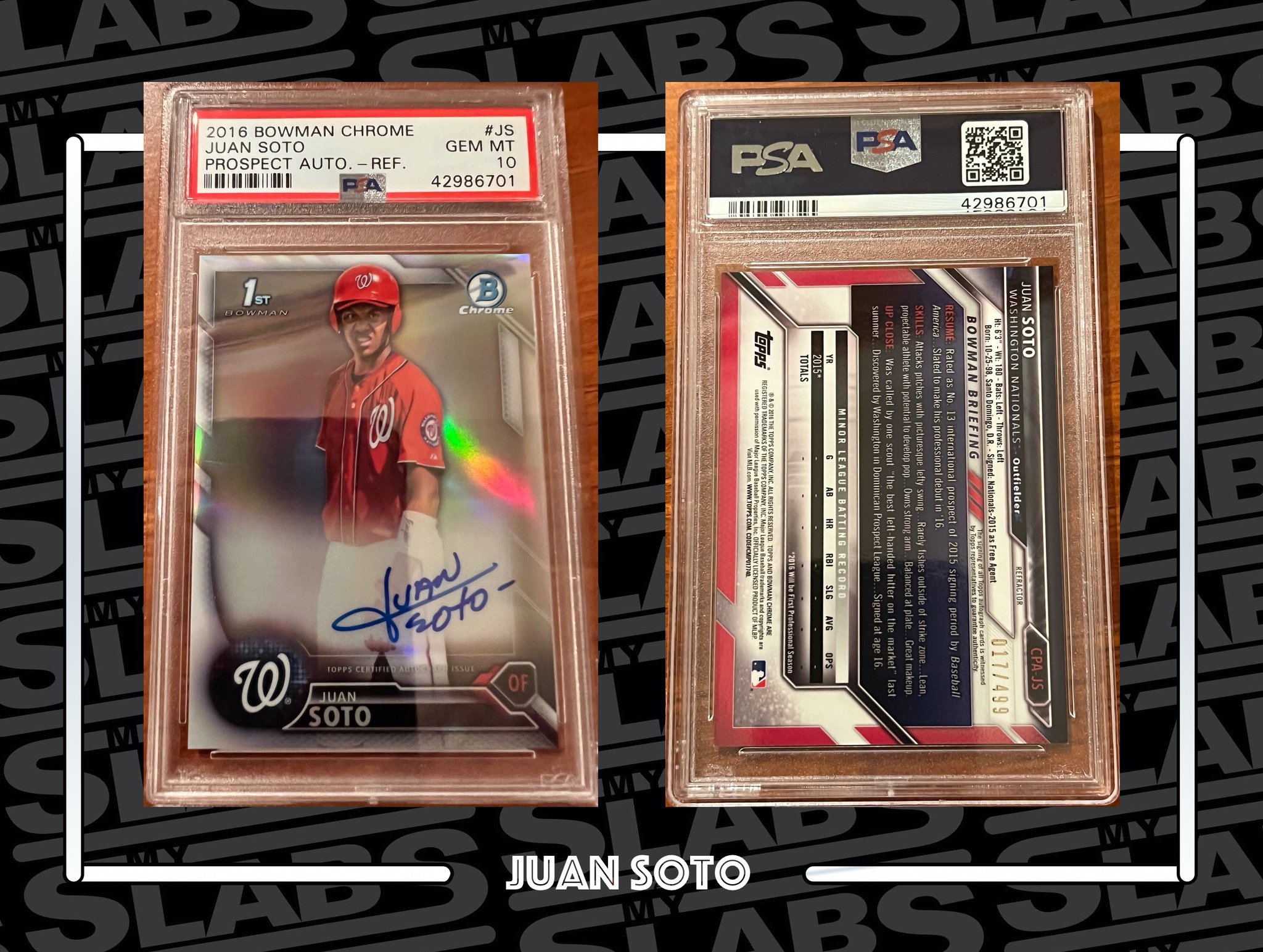 on Twitter "For Sale on MySlabs 2016 Bowman Chrome Juan