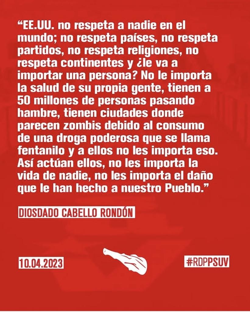 #chavezantiimperialista 
#ChavismoMoralEnAlto 
@avilaelguerrero @beticog @bricspsuv @columanasbj @gallos_sur @enyherrera09 @PrincesaDeHugo @AitorPerosanz @JesusRPadillaM1 @PartidoPSUV