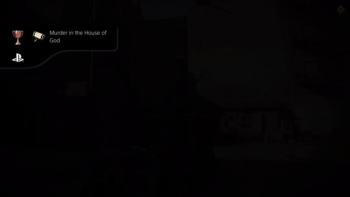 WildboyBmore's tweet image. Mafia: Definitive Edition
Murder in the House of God (BRONZE)
#PlayStationTrophy #PS5Share, #MafiaDefinitiveEdition