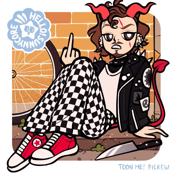 batteredthing's tweet image. gay toon-me-picrew.carrd.co