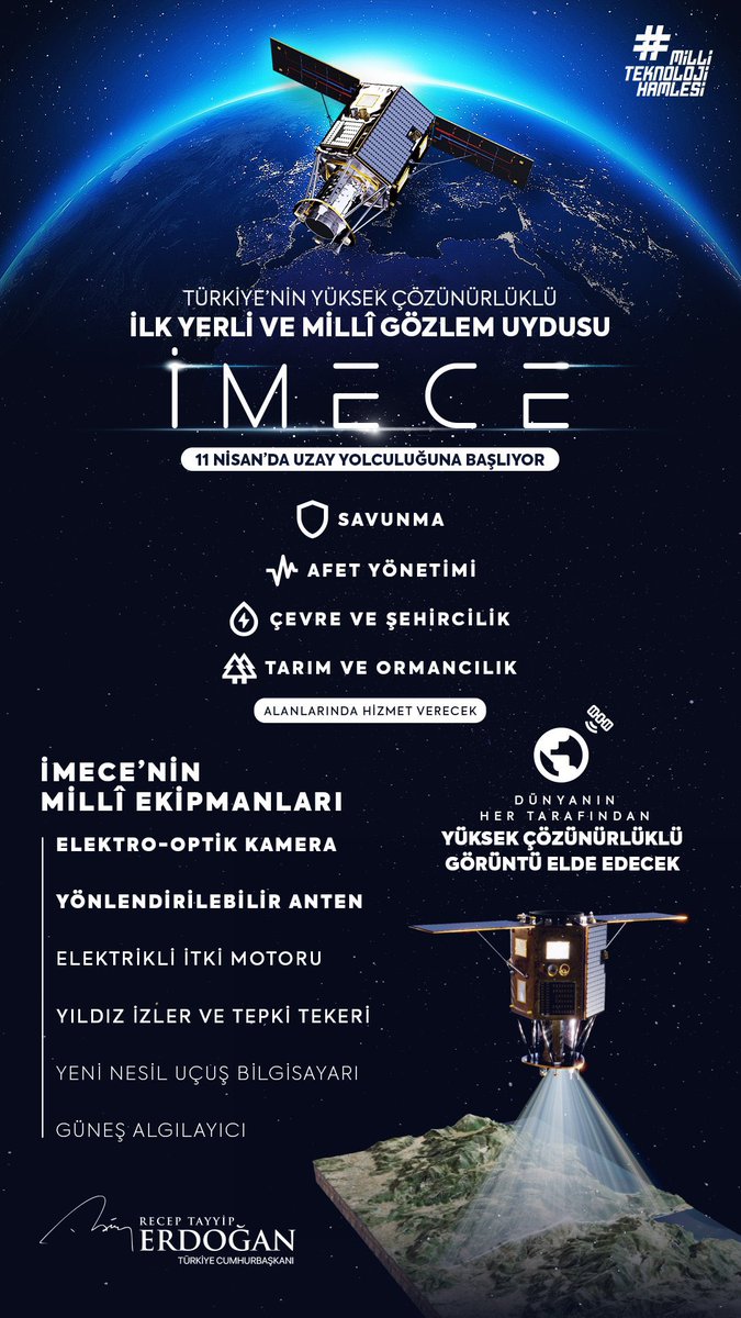 Derya Bacacı 🇹🇷 (@deryabacac) on Twitter photo Daha dün 60 yıllık hayalin gerçekleştiğine şahit olduk TOGG 🚘
Bugün ise; Dünyanın ilk SİHA gemisi, Türkiye'nin de en büyük askeri gemisi TCG Anadolu Deniz Kuvvetleri Komutanlığı'na teslim edilişine…
Yarın #IMECE 😎 🛰️
<a href="/Selcuk/">Selçuk Bayraktar</a> <a href="/varank/">Mustafa Varank</a>
<a href="/RTErdogan/">Recep Tayyip Erdoğan</a> Daha dün 60 yıllık hayalin gerçekleştiğine şahit olduk TOGG 🚘
Bugün ise; Dünyanın ilk SİHA gemisi, Türkiye'nin de en büyük askeri gemisi TCG Anadolu Deniz Kuvvetleri Komutanlığı'na teslim edilişine…
Yarın #IMECE 😎 🛰️
<a href="/Selcuk/">Selçuk Bayraktar</a> <a href="/varank/">Mustafa Varank</a>
<a href="/RTErdogan/">Recep Tayyip Erdoğan</a>