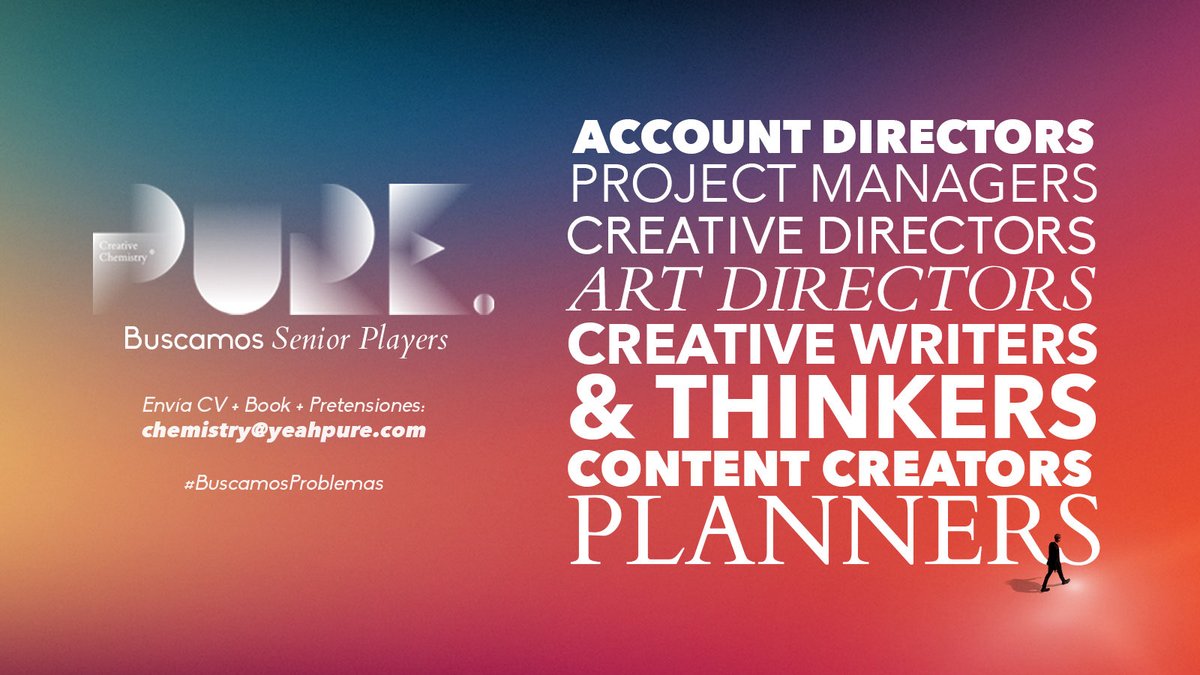 Pure. Creative Chemistry ® tweet media