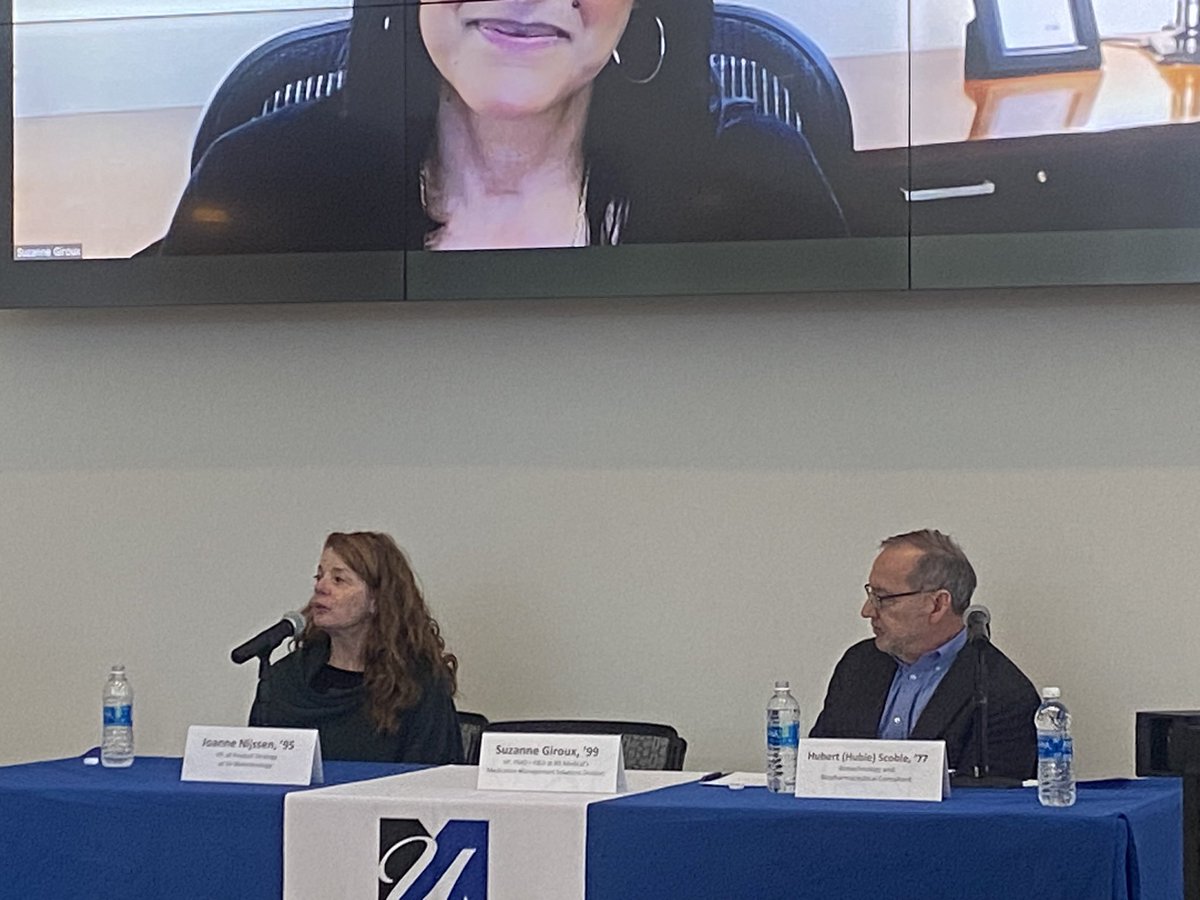 KCSciences_UML's tweet image. What an amazing group of panelists for our Where Science Meets Business event. An excellent way to kick off #springintoscience! 

Thank you to our panelists, our moderator, @ManningUML , and guests