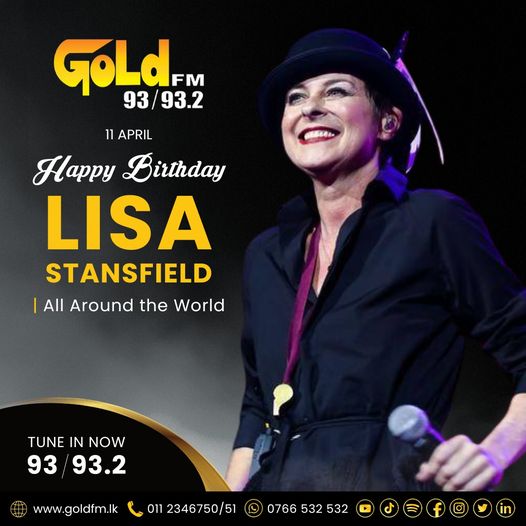 HAPPY BIRTHDAY TO LISA STANSFIELD TUNE IN NOW 93 / 93.2 Island wide     