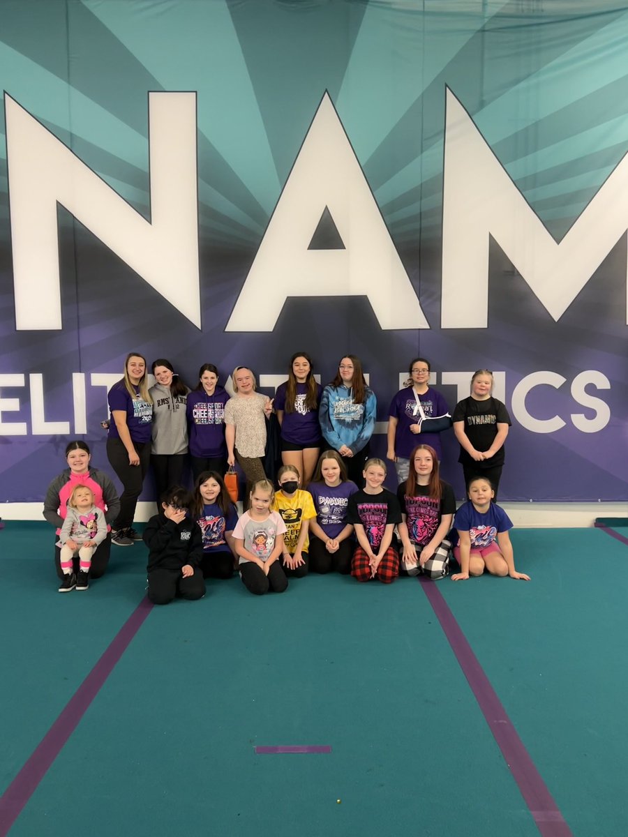 Every month, our coaches nominate an athlete they feel demonstrates what it means to truly #beDYNAMIC 💜💎

With that being said, we are proud to announce that Dynamic's Athlete Of The Month goes to... MISS MIKAYLIN on GK and volunteers on our CheerAbilities team, Perfect Cut!