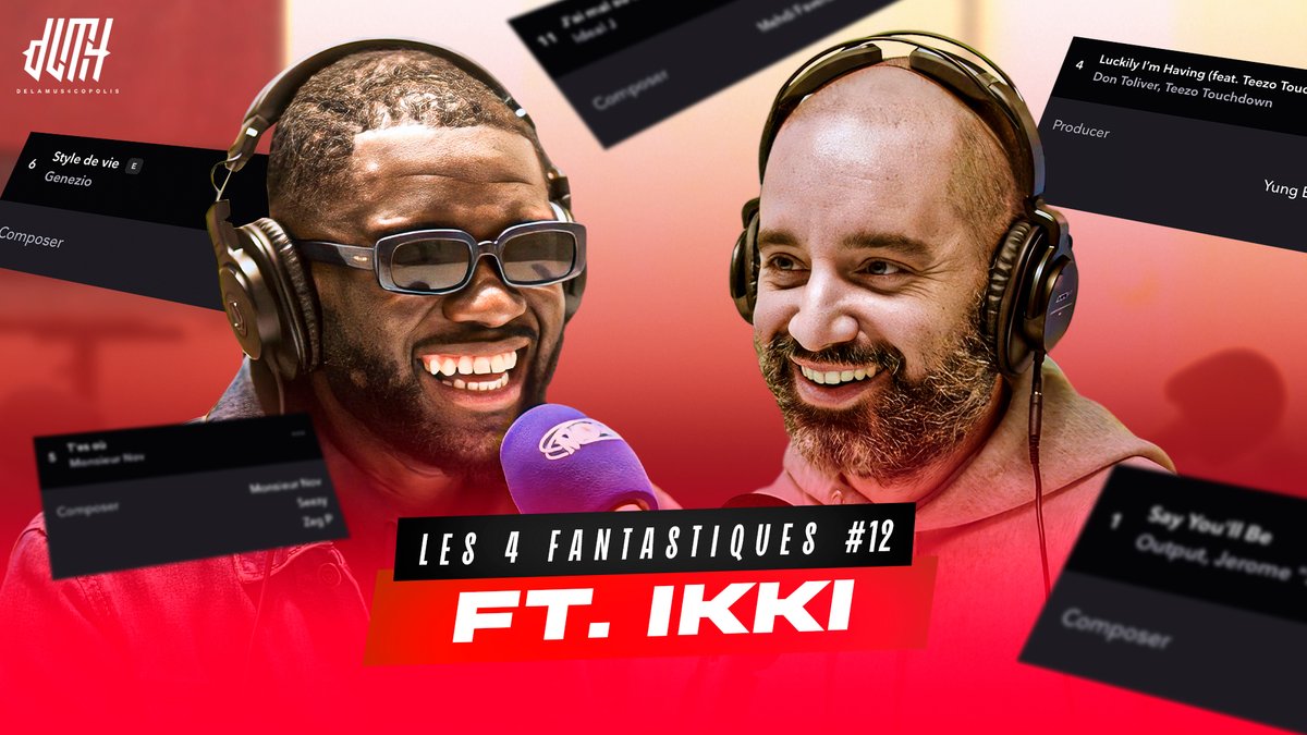 🚨🎙️Nouvel épisode en ligne avec Ikki ! 

Nos prods du moment, son parcours dans le son avant de devenir directeur de casting dans la mode, CAST, le travail avec Disiz, Suki, l'industrie du podcast en France etc... En ligne!

👉🏾 dlm4.podlink.to/DansLeMondeDe

🖼️ Artwork : <a href="/valentin_dpr/">Valentin DUPRE</a>