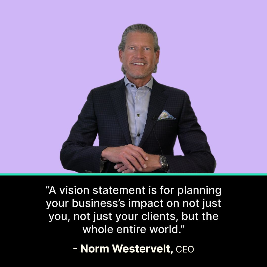wealthfactory_'s tweet image. “A #visionstatement is for planning your business’s impact on not just you, not just your clients, but the whole entire world.” - Norm Westervelt

Create an impactful vision statement and fortify your company culture using our Soul Purpose Activator Guide! youtu.be/0NN-hdrcepY