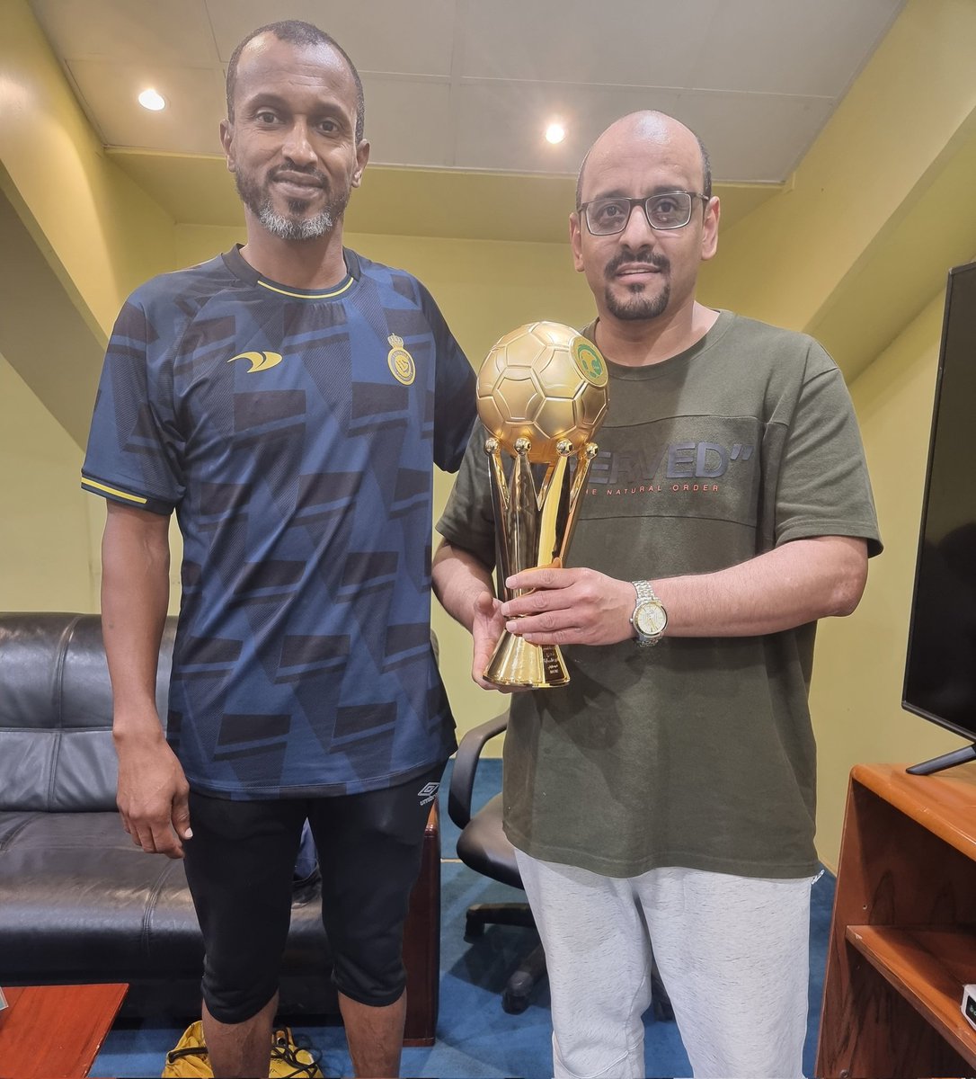 F9comFahad's tweet photo. سعدت اليوم بتواجدي مع الاساطير ابراهيم الشويع و ابراهيم ماطر مع كأس ابطال #ناشئين_النصر_ابطال_الدوري https://t.co/jW2PGtSSut