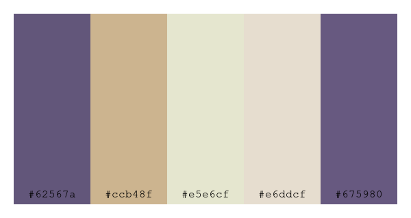 ColPaletteBot's tweet photo. Beep beep, here's a pretty color palette for you!
color-scheme.js parameters used:
- hue: 272
- variation: soft
- colors: #62567a, #ccb48f, #e5e6cf, #e6ddcf, #675980
Have a lovely evening!
#twitterbot #colorpalette #colors #palette #prettycolors https://t.co/oJG5y544CG