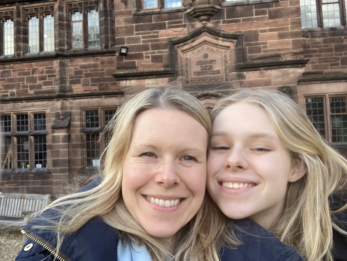 Spent the day at the beautiful ⁦⁦<a href="/gladlib/">Gladstone's Library</a>⁩ with my favourite study buddy: my daughter Bethany! She was revising for year 12 exams whilst I was wrestling with thematic analysis for my PhD #reflexiveTA #phd