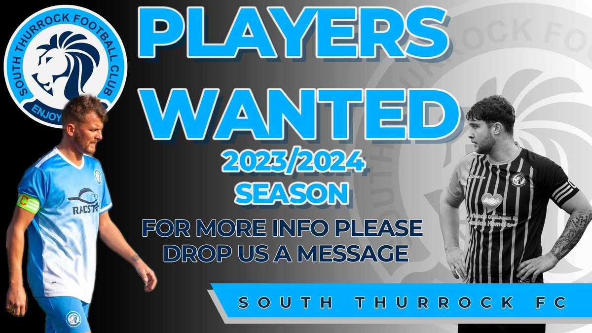 We’re looking for new players to come on board next season. 
10:30 ko Sunday mornings then a few beers after. 
Great bunch of lads. 
If you’re interested then drop us a dm. Currently playing in the Thurrock sunday league.